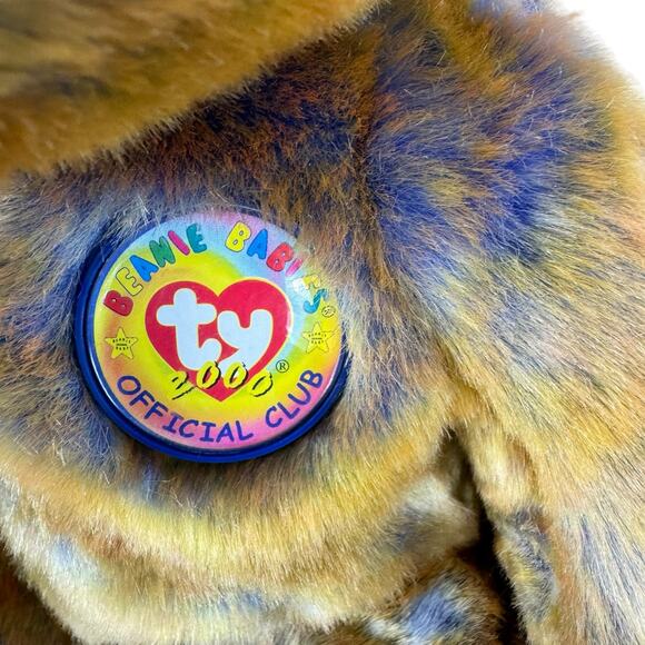 Beanie Babies Official Club Ty 2000 Plush Cubby III Bear Retired 14 inches - Picture 3 of 8